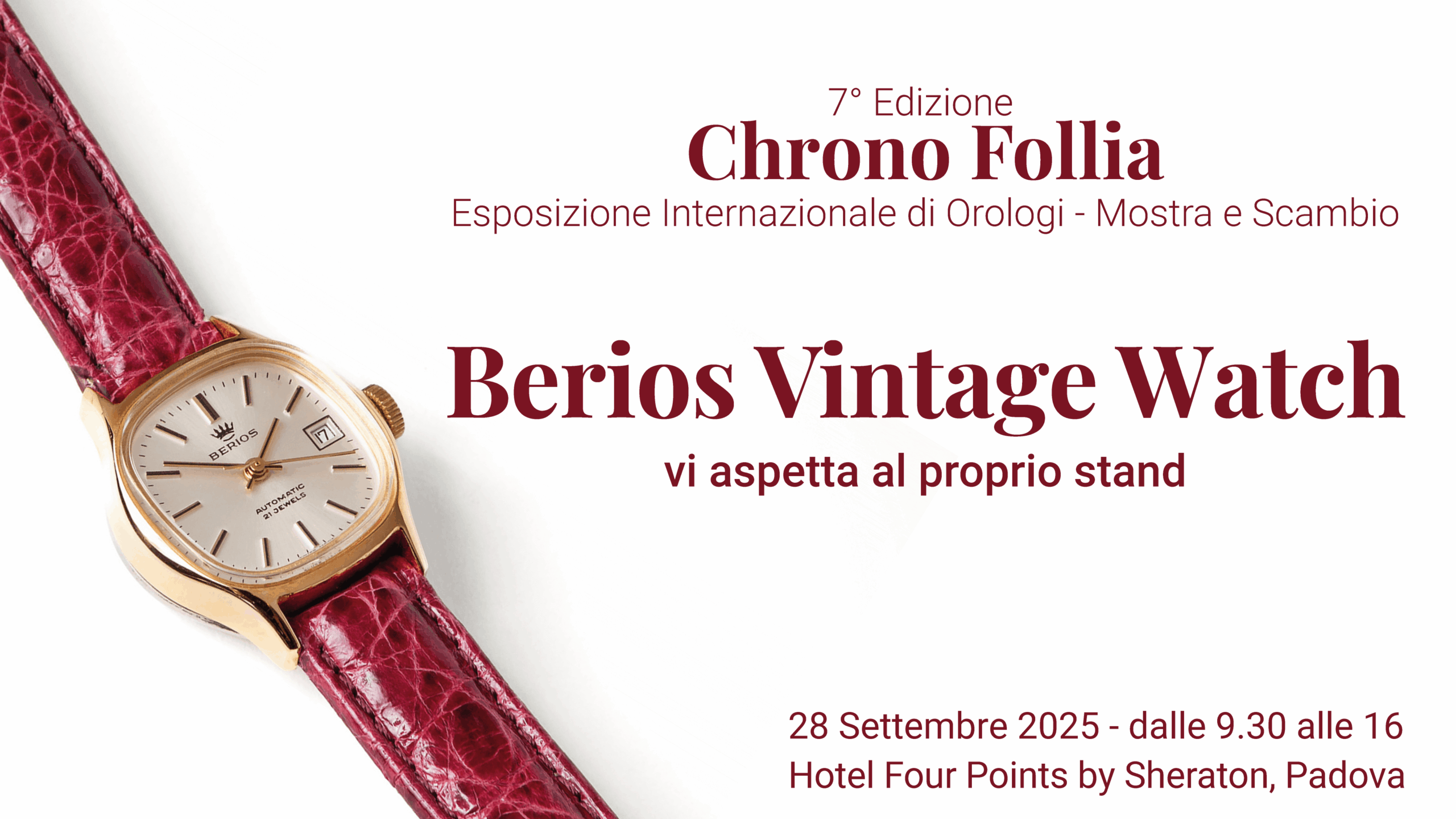 Chrono Follia Settembre 2025